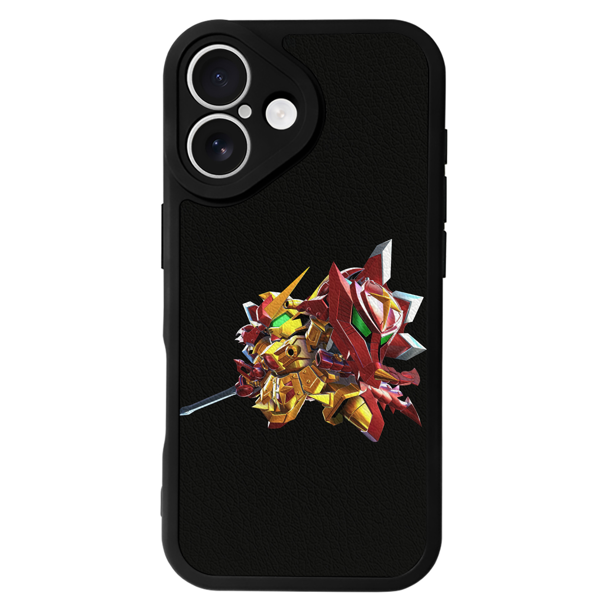 （画像用） 機動戦士ガンダム Mobile Suit Gundam 【iPhone 16シリーズ対応】シリコンスマホケース（レザー調） 材質：シリコン